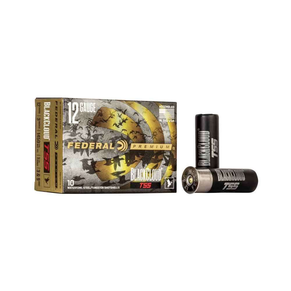 Black Cloud Tss Shotshells - 12 Gauge, Shot Sz 3 & 9, 1-1/4 Oz, 3", 1450 Fps, 10/bx
