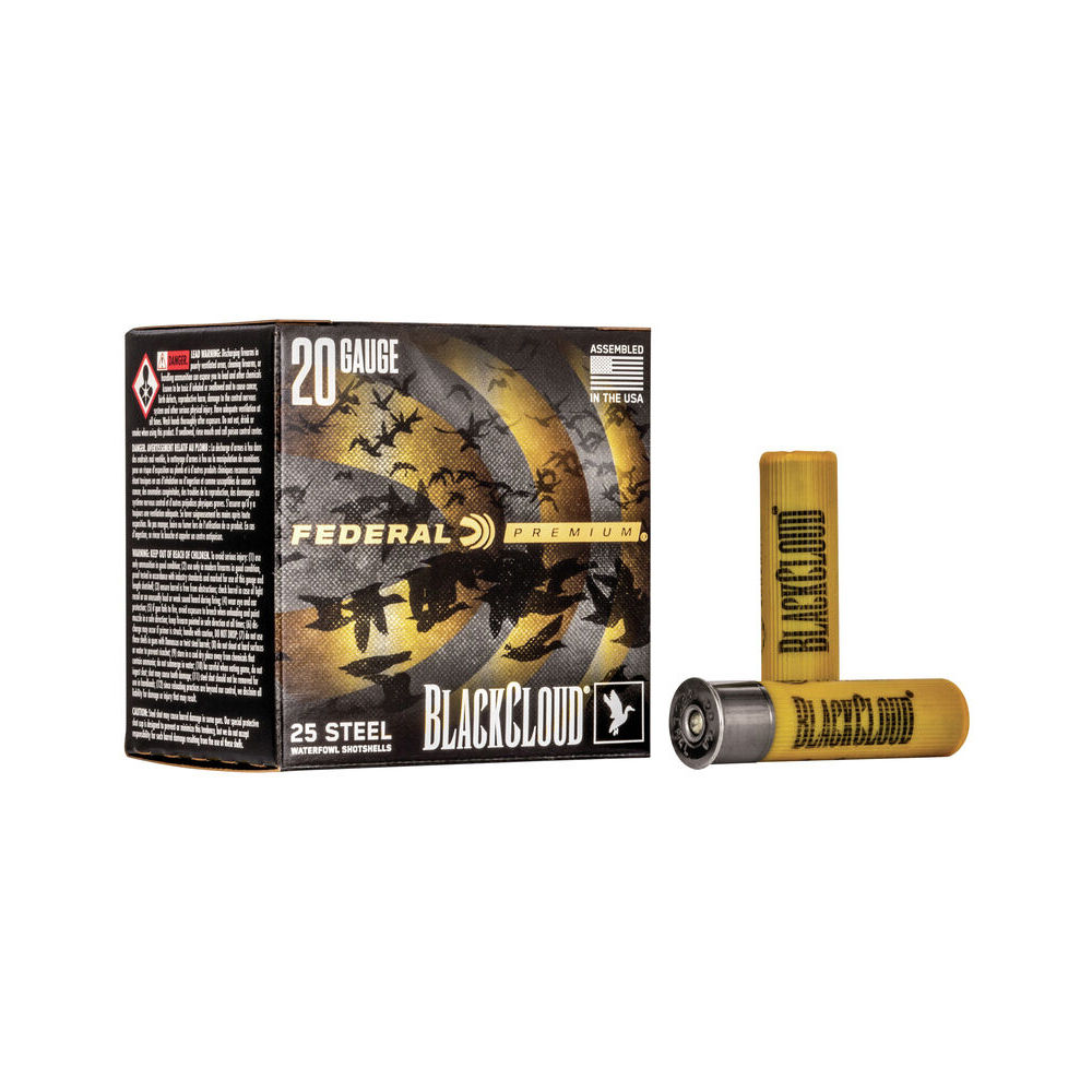 Black Cloud Fs Steel - 20 Gauge, 3", 1 Oz, 25/bx