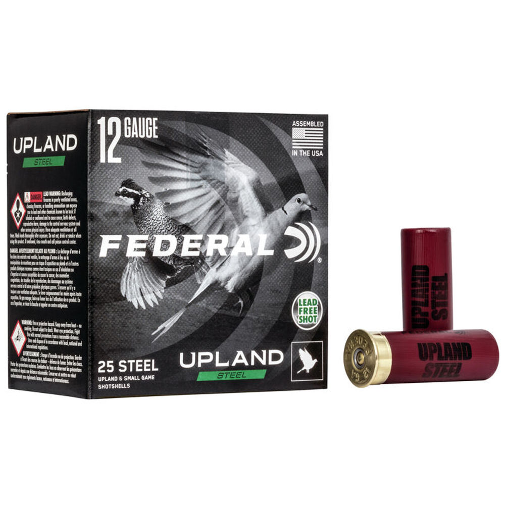 604544672473 Upland Steel - 12 Gauge, 2.75", 1 Oz, 6 Sz, 1375 Fps, 25/bx