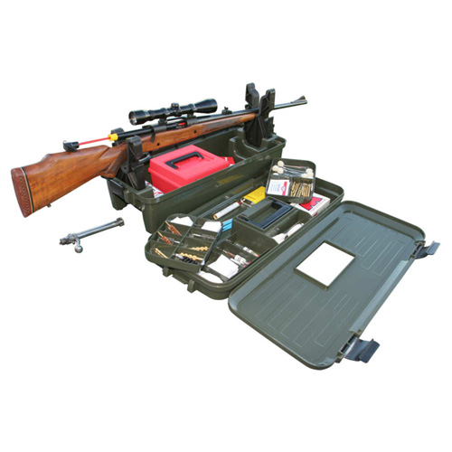 Shooting Range Box Forest Green Gun Cleaning Kits & Gun Cleaning
