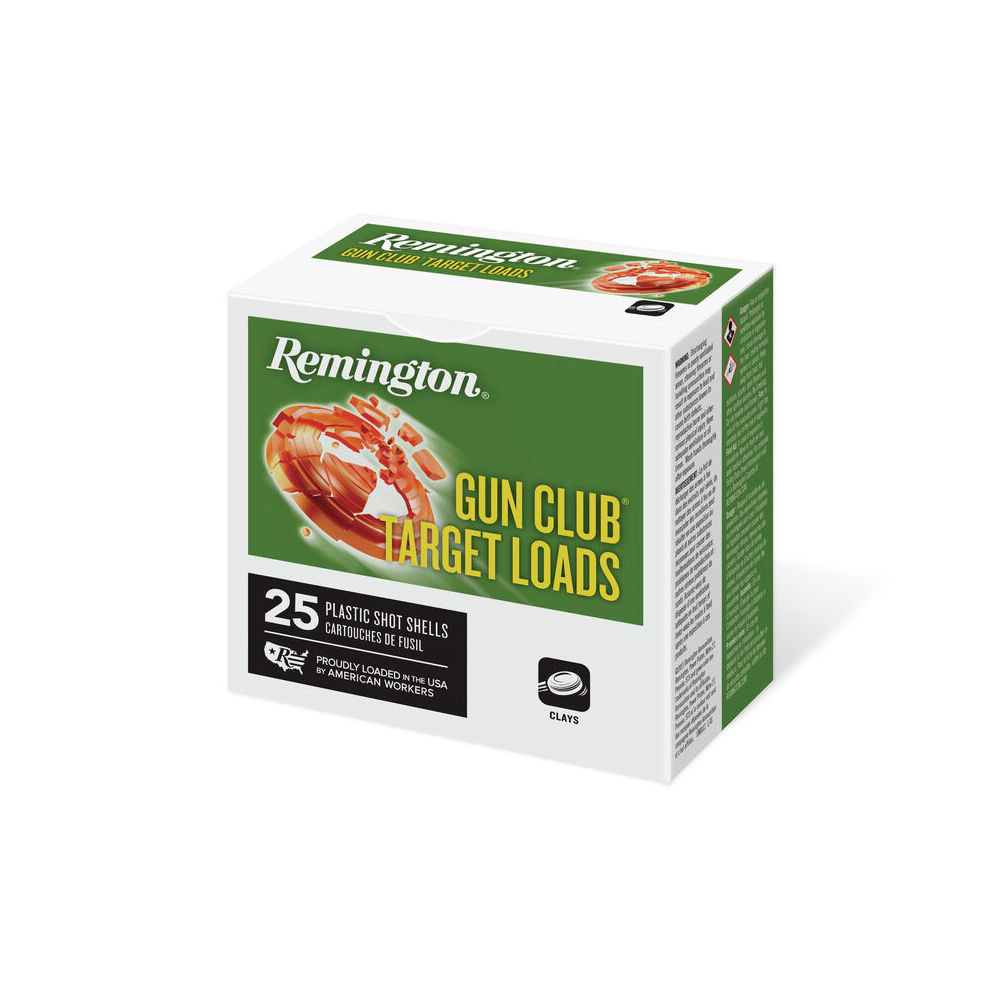 Gun Club Target Loads - 20 Ga, 2 3/4", 7/8 Oz, Sz 7.5, 1200 Fps, 25/bx