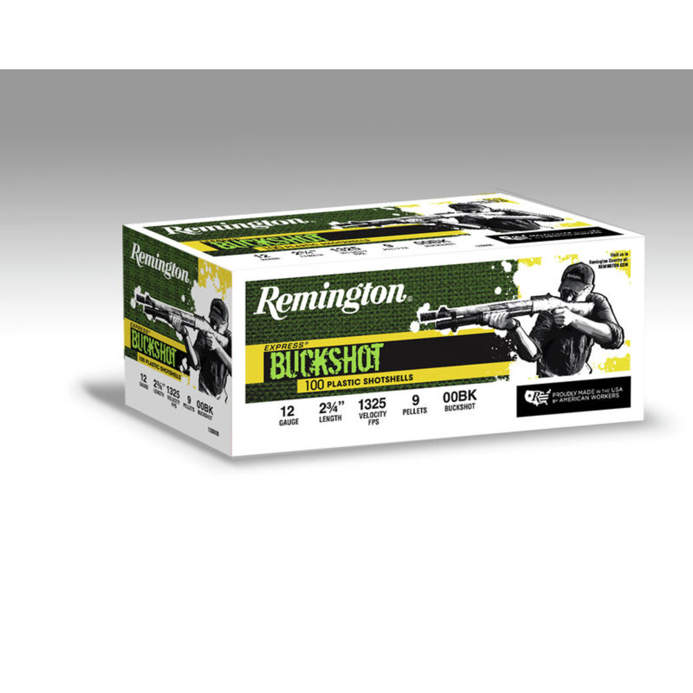 047700514048 12ga 2-3/4" 9 Pellet 00 Buck - 100/bx