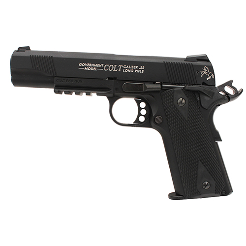 Colt 1911 Rail Gun 22lr Black 10rd