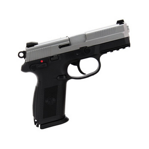 FNX-40 DA/SA Manual Safety, 14 Round Capacity - Black/Stainless Steel, Night Sights