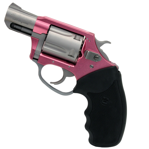 678958532302 32 Magnum Pink Lady 2" Barrel, 6 Round, Pink/Stainless Steel, 5 Round
