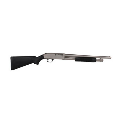 015813502733 500 Mariner 12 Ga 18.5" Marine/Synthectic, Pistol Grip 6 Round