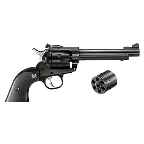 736676006212 .22 Long Rifle/.22 WMR Single-Six Convertible - NR-5, 5 1/2" Barrel, 6 Rounds, Black Checkered Hard Rubber Grips/Blued