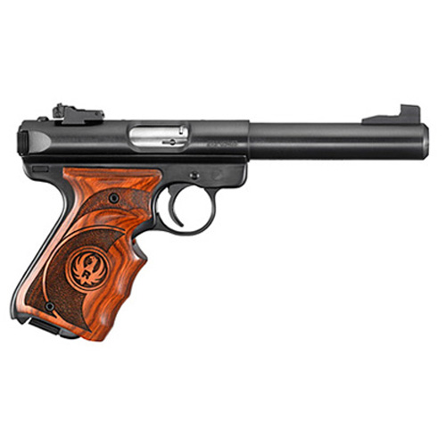.22 Long Rifle Mark III - MKIII512TG, Target, 5 1/2" Bull Barrel, 10 Rounds, Target Laminate Grips/Blued