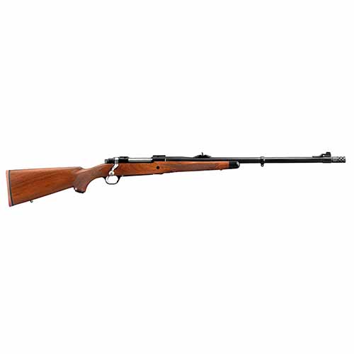 M77 Hawkeye African - HM77RSB, .375 Ruger, 23" Barrel, 3 Rounds, American Walnut Stock/Satin Blued