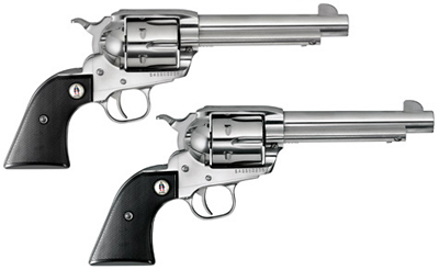 736676051342 Vaquero - KNV-455-SASS, .45 LC, 5 1/2" Barrel, 6rds, Black Checkered Grips/High-Gloss SS