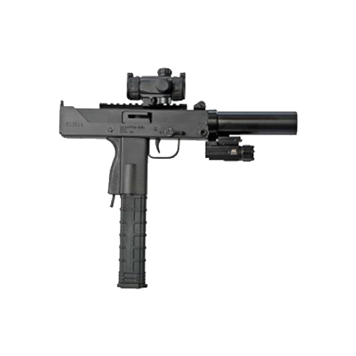 9mm Pistol 6" Threaded Barrel, 30 Round - Side Cocker, Tactical