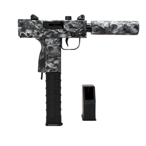 Mini 9mm Pistol 3.5" Threaded Barrel, 30 Round - Grim Reaper