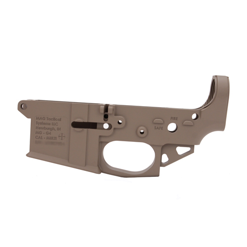 Stripped Lower AR-15 Magnesium - Flat Dark Earth