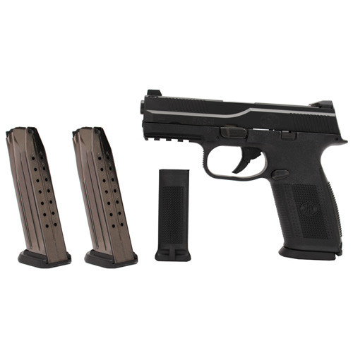 FNS-9 No Safety 17 Round 3 Magazines - Black/Black