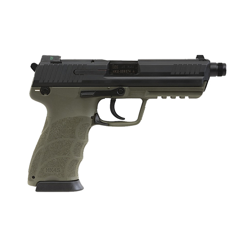 642230247765 HK45 - Tactical (V1) DA/SA Green 10 Round