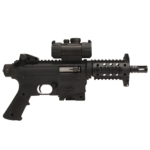 884110372529 715P 22 LR AR Style Pistol - 6" Barrel w/Red/Green Dot Sight, 10 Round Magazine