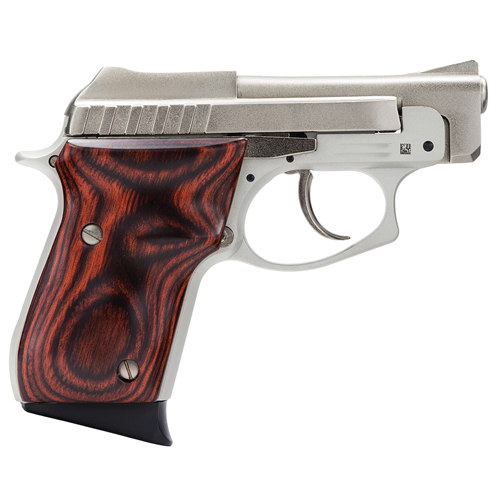 Taurus PT22 - .22LR, 2.75" Barrel, (Nickel with Rosewood)