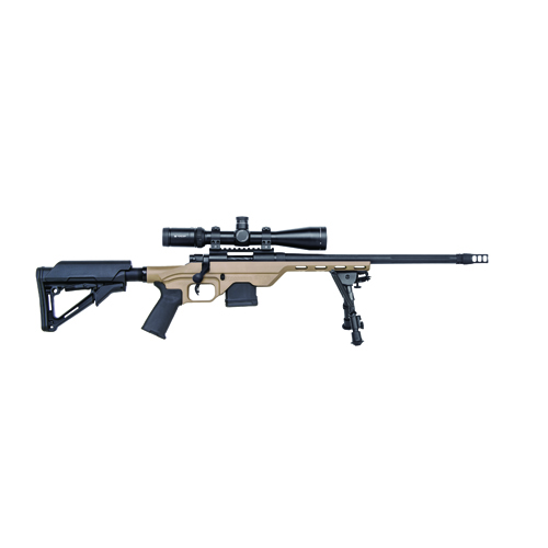 015813277778 MVP LC - 7.62mm 18.55" Barrel, 11 Rounds, Tan, Aluminum Stock with Scope