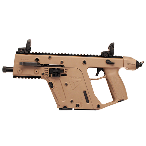 Vector SDP, .45 ACP 5.50" Threaded Barrel. 13 Rounds, Dark Earth