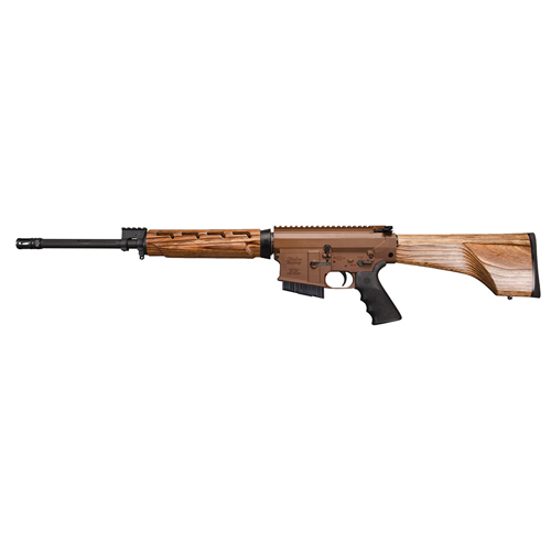 848037028945 SRC 308 Winchester - 18" Nutmeg Wood Stock 20 Round