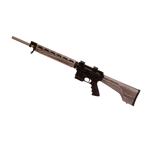 VEX-SS 20" Precision 416R Stainless Steel Fluted 5 Round - Pepper Wood