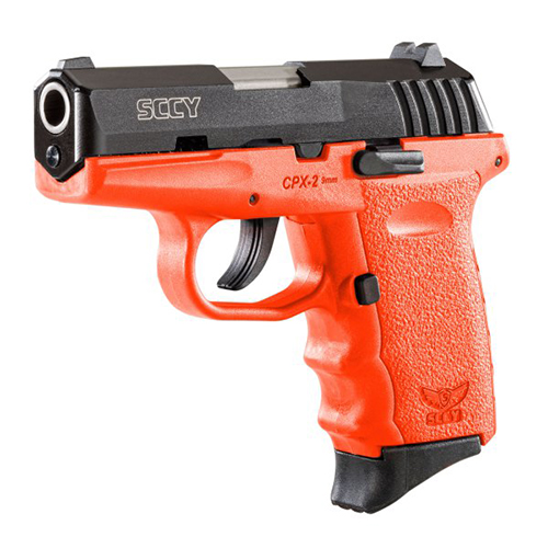 857679003333 Cpx-2 9mm Black/orange No Safety 10 Rd