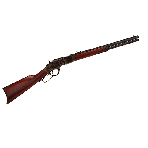 839665002582 1873 Trapper - .357 Magnum, 18� Octagonal Barrel, Blue Finish with Case Hardened Frame