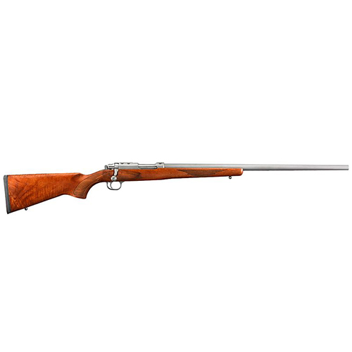 77 Series - .17 WSM, 24" Barrel, 6 Rounds, American Walnut Stock/Stainless Steel