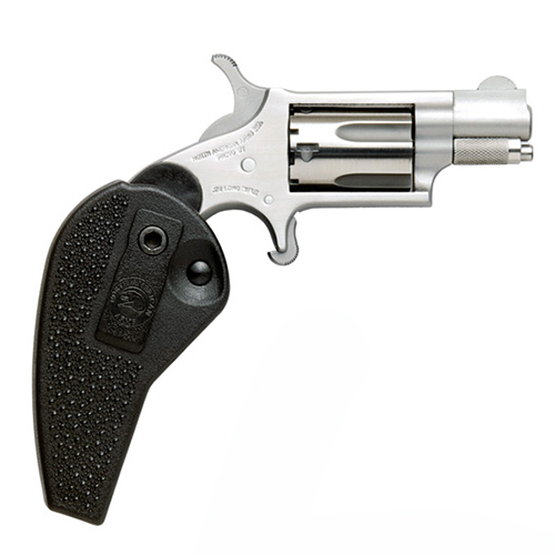 744253000492 Mini Revolver - .22 Long Rifle, 1 1/8" Barrel, 5 Rounds with Holster Grip Combo