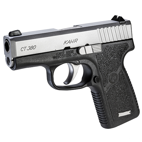 CT Series, Polymer Frame - 380 ACP, Black/SS, 3" Barrel, 7 Rounds, W/3 Dot Sight