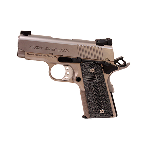 761226087274 .45 ACP Undercover, 3" Barrel, 6 Rounds, Stainless Steel