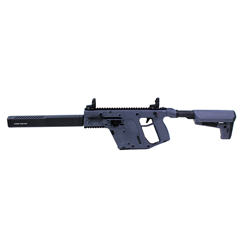 Vector CRB Gen2 M4 - .357 Sig, 16" Barrel, 15, Rounds, Flip Adjustable Sight, Gray
