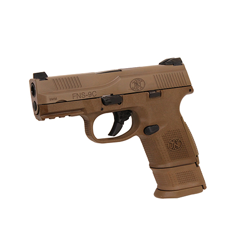 845737008291 Fns-9c 9mm Nms Fde (2) 12rd (1) 17rd Le