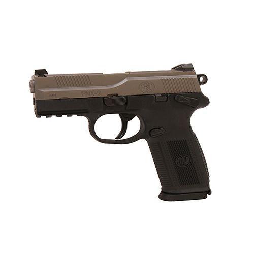 845737002077 Fnx-9 9mm Da/sa Ms Blk/ss (3) 17rd Le