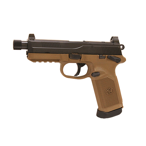 845737009632 FNX-45 Pistol - Tactical, .45 ACP, 5.30" Barrel Length, Flat Dark Earth/Black