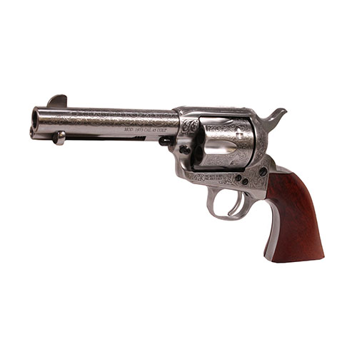 839665000250 Cattleman Floral Engraved, - .45 Long Colt, 4.75" Barrel, 6 Rounds, Walnut Grip