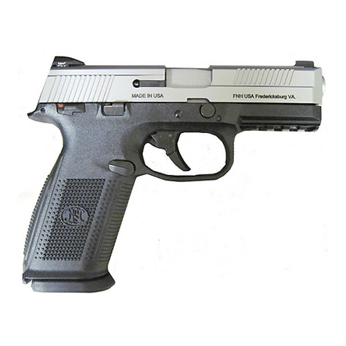 FNS-40 DA Manual Safety Black/Stainless Steel Night Sights 14 Round