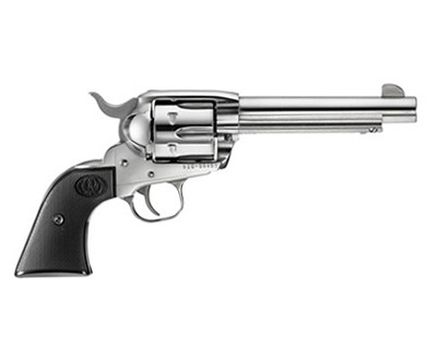 736676051083 Vaquero - KNV-35, .357 Magnum, 5 1/2" Barrel, 6 Rounds, Hardwood Grips/High-Gloss SS