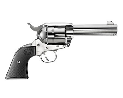 736676051090 Vaquero - NV-34, .357 Magnum, 4.63" Barrel, 6 Rounds, Hardwood Grips/High-Gloss SS