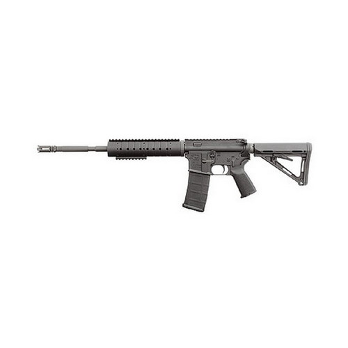 628586174610 5.56 16" Flat Top, 2 Railed Hand Guard Blk