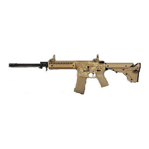 5.56mm 16" Barrel DigiTan UBR Stock Gas 30 Round