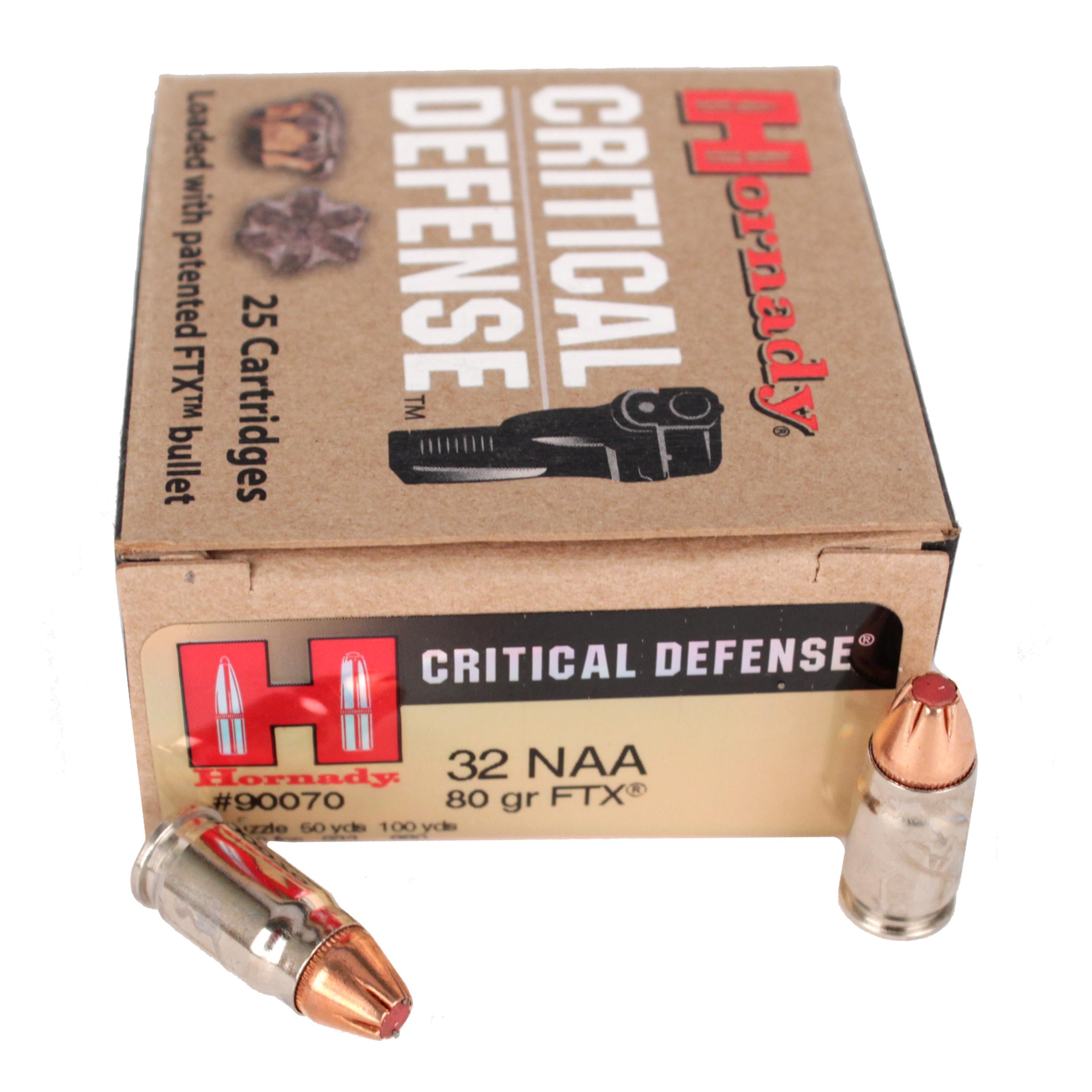 Ammo 32 Naa 80gr Ftx Cd/25