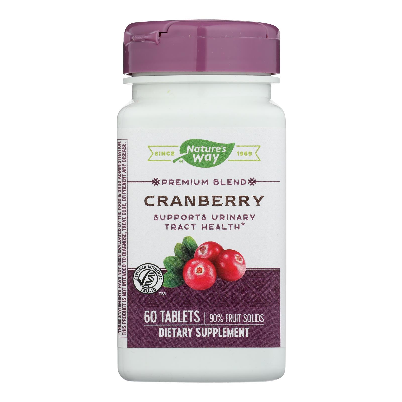 Nature's Way Standardized Cranberry 60 Tablets eBay