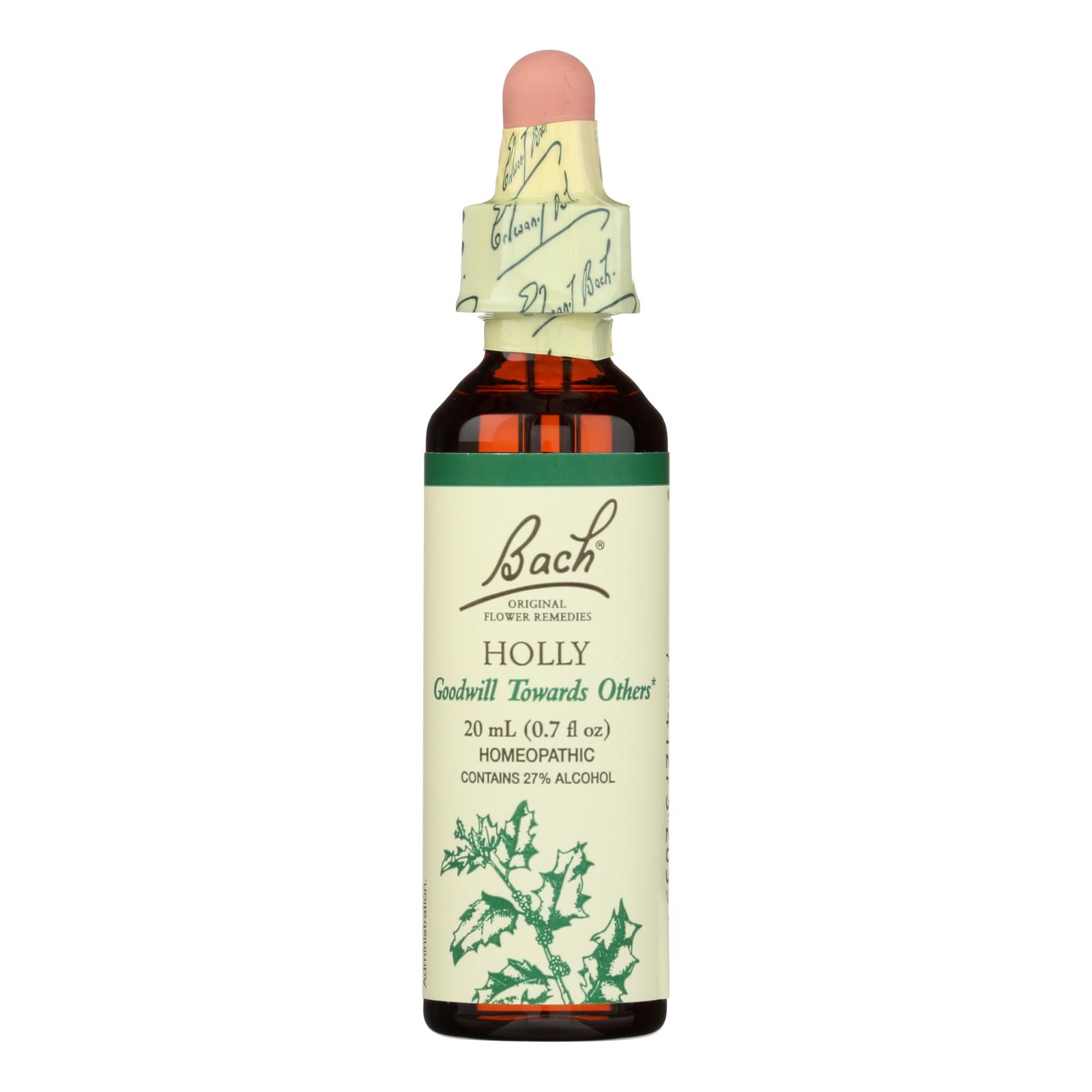 Bach Flower Remedies Essence Holly 0.7 Fl Oz eBay