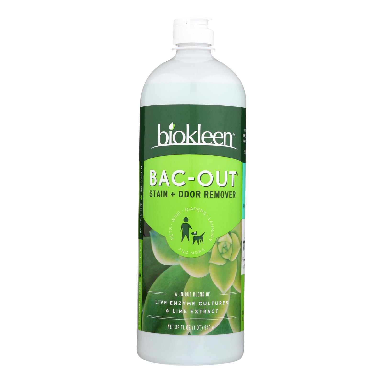 Biokleen Bacout Stain And Odor Remover 32 Fl Oz eBay