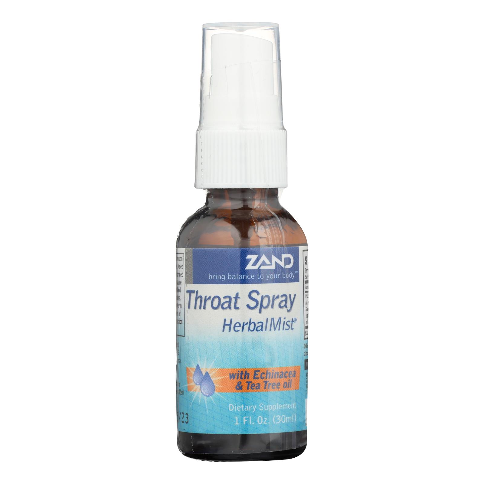Zand Herbal Mist Throat Spray 1 Fl Oz eBay