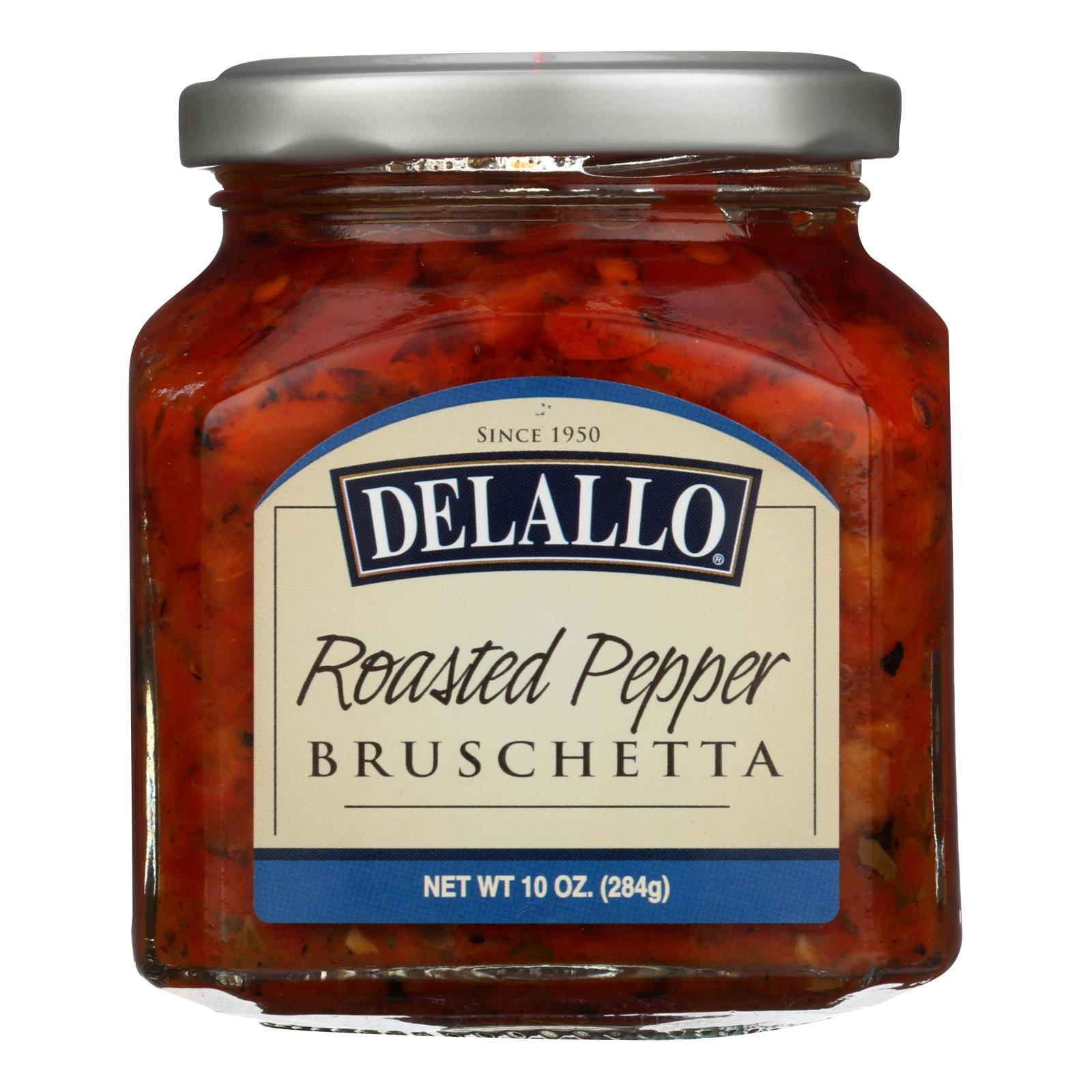 Delallo Roasted Pepper Bruschetta Case Of 6 10 Oz. 72368136035 eBay