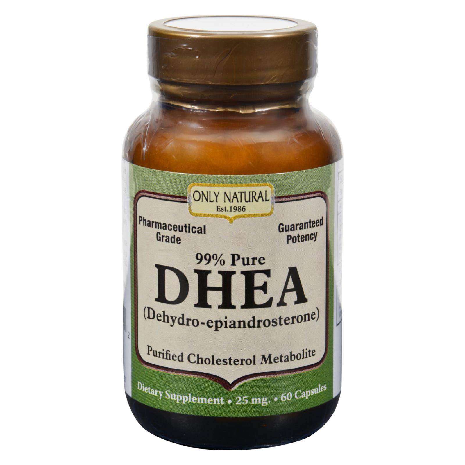 Only Natural Dhea 25 Mg 60 Capsules eBay