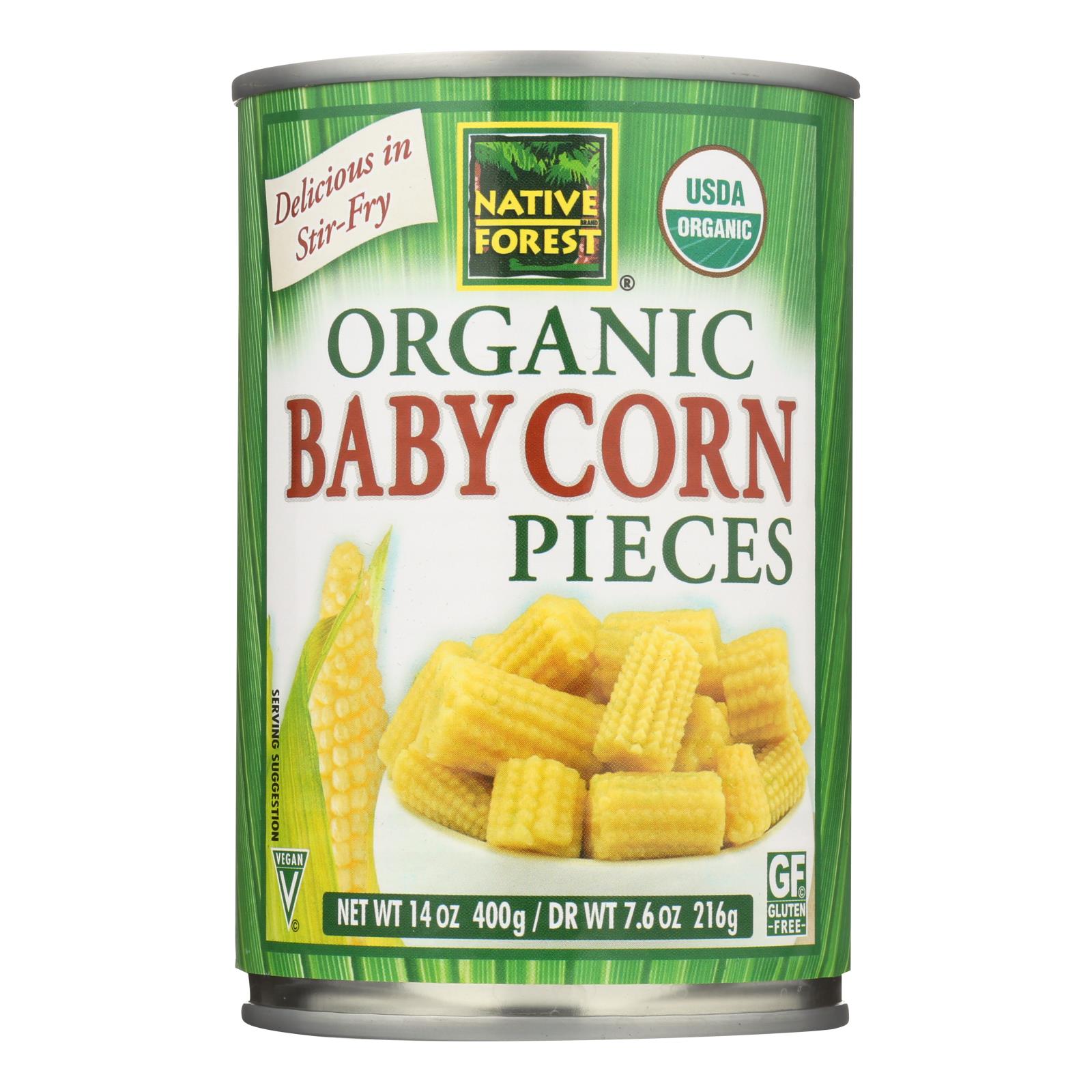 Native Forest Organic Cut Baby - Corn - Case Of 6 - 14 Oz. Native Forest Organic Cut Baby - Corn - Case Of 6 - 14 Oz.