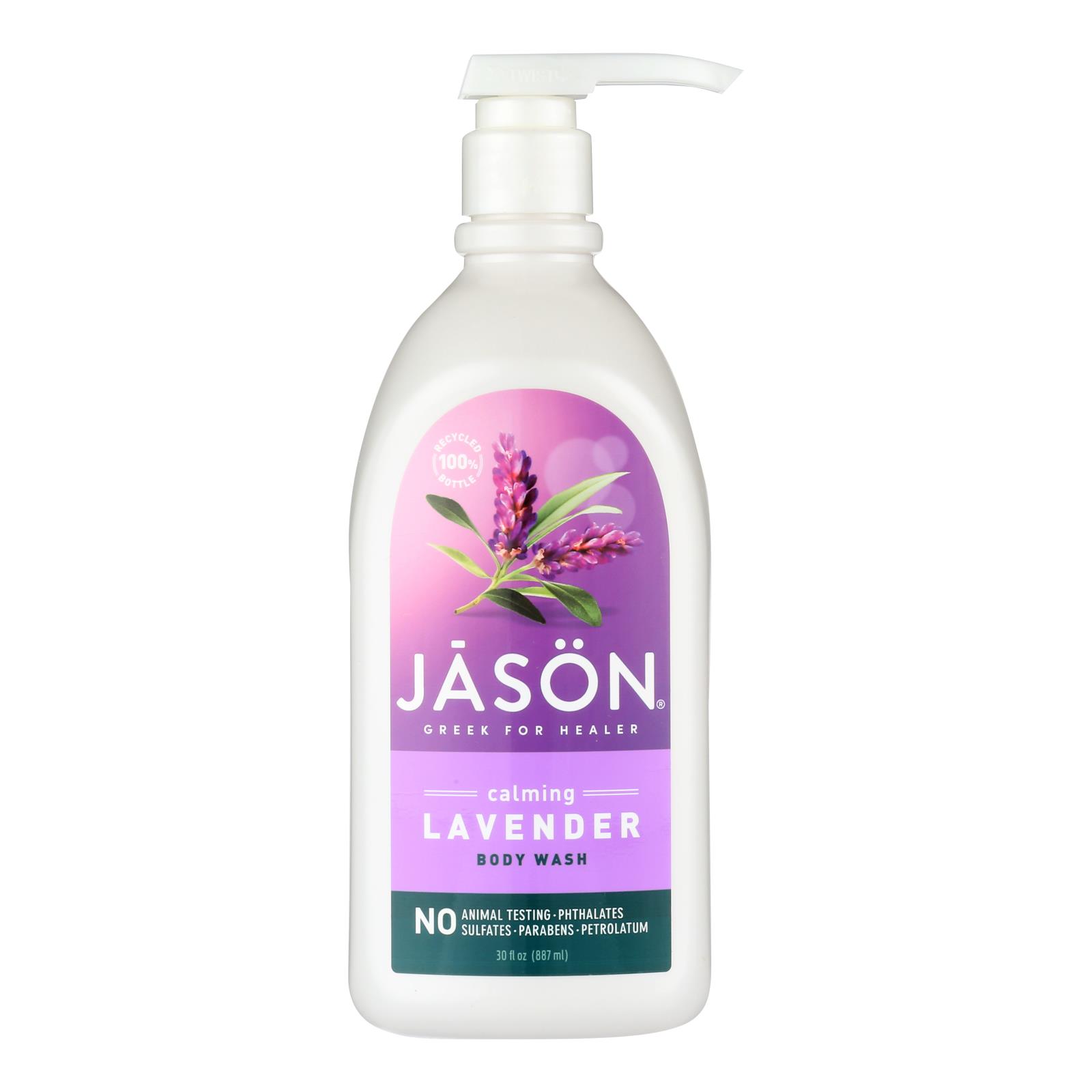 Jason Body Wash Pure Natural Calming Lavender 30 Fl Oz eBay